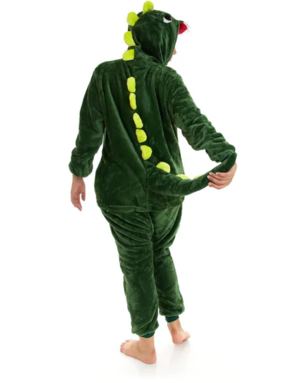 PIJAMA FANTASIA MACACÃO DINOSSAURO KIGURUMI INFANTIL DE 3 A 10 ANOS ZC