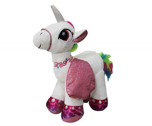 PELUCIA UNICORNIO BRANCO (35 CM)