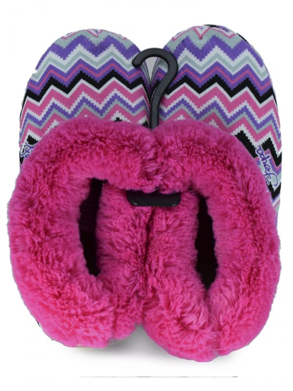 PANTUFA FERPA COM BORDA DE PELE ROSA (ADULTO)