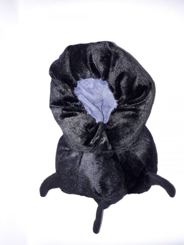 PANTUFA GARRA PRETA ARTESANAL EXTRA-GRANDE (DO 43 ao 46)