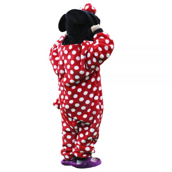 PIJAMA FANTASIA MACACÃO KIGURUMI MINNIE DISNEY