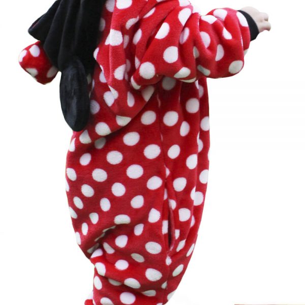 PIJAMA FANTASIA MACACÃO KIGURUMI MINNIE DISNEY