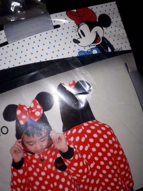 PIJAMA FANTASIA MACACÃO KIGURUMI MINNIE DISNEY