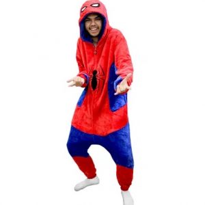 PIJAMA FANTASIA MACACÃO KIGURUMI HOMEM ARANHA (SPIDER-MAN) MARVEL ORIGINAL