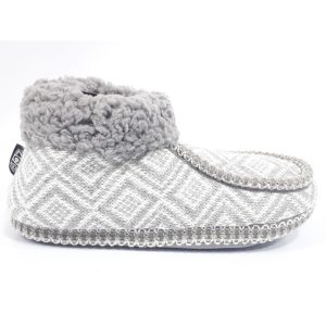 PANTUFA BOTA ALPES CINZA ZC COM LÃ DE CARNEIRO