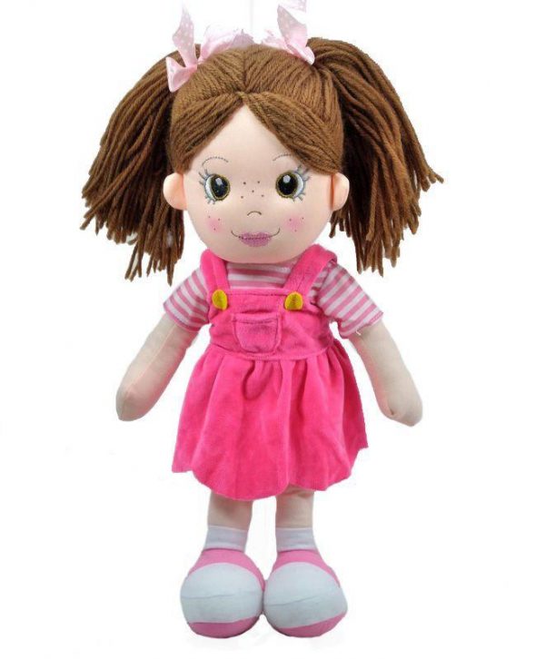 BONECA DE PANO LINDA PINK 35 CM