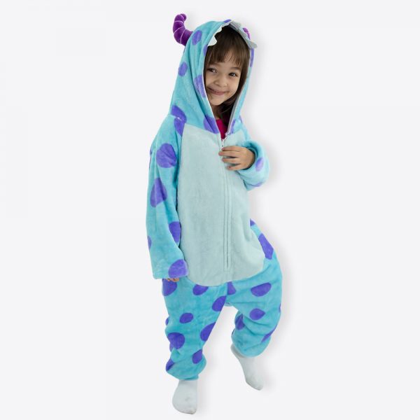 PIJAMA FANTASIA MACACÃO SULLEY SULLIVAN INFANTIL