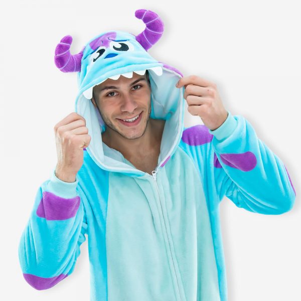 PIJAMA MACACÃO SULLIVAN SULLEY KIGURUMI ORIGINAL DISNEY