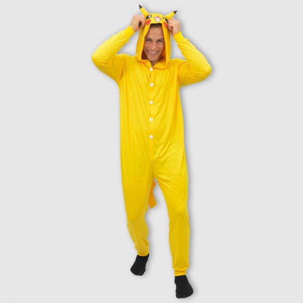 MACACAO PIJAMA KIGURUMI VERAO ADULTO PIKACHU