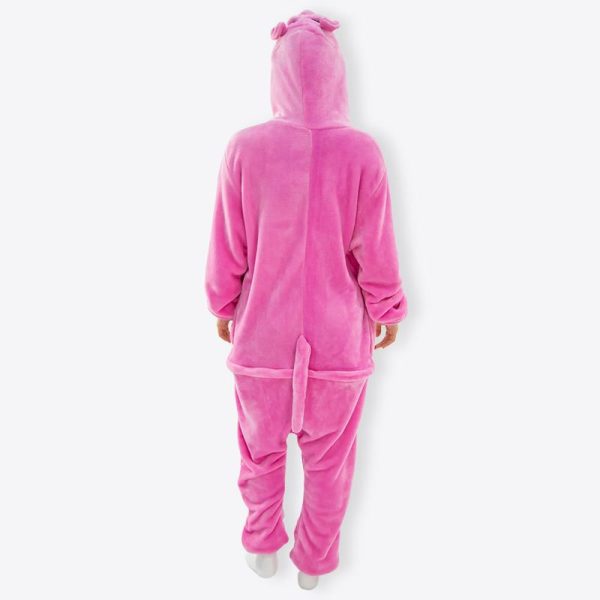 PIJAMA MACACÃO PANTERA COR DE ROSA KIGURUMI ORIGINAL