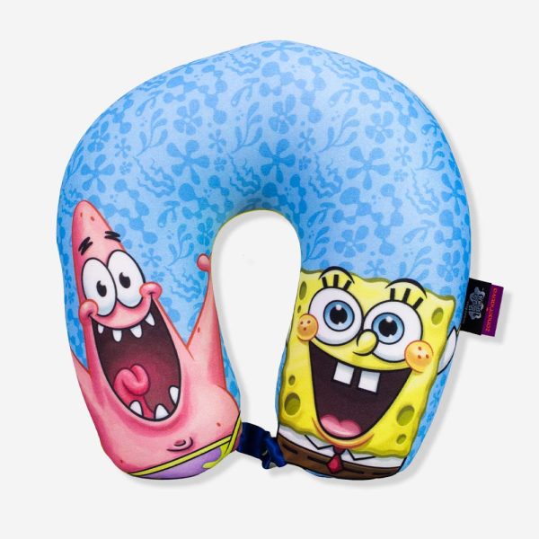 ALMOFADA PESCOÇO MICROPEROLAS BOB SPONJA