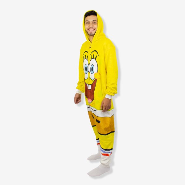PIJAMA MACACÃO BOB SPONJA KIGURUMI ORIGINAL