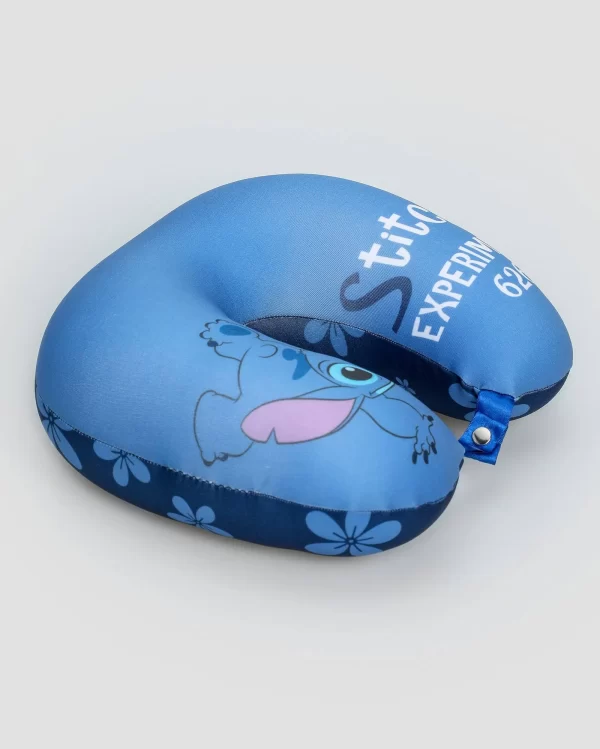 ALMOFADA PESCOCEIRA STITCH MICROPEROLAS DISNEY