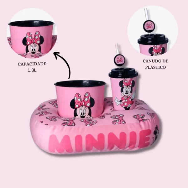 KIT PIPOCA MINNIE DISNEY