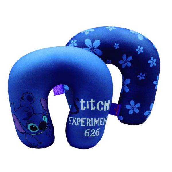 ALMOFADA PESCOCEIRA STITCH MICROPEROLAS DISNEY