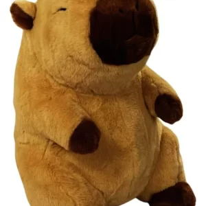 PELÚCIA CAPIVARA BEGE OU MARROM (28 CM)