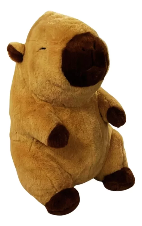 PELÚCIA CAPIVARA BEGE OU MARROM (28 CM)