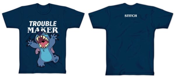 CAMISETA STITCH TROUBLE MAKER ORIGINAL DISNEY