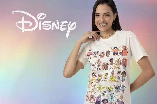 CAMISETA DISNEY 100 ANOS CUTE CELEBRATION ORIGINAL